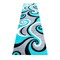 Flash Furniture Turquoise 3' x 10' Modern Plush Abstract Area Rug KP-RG952-310-TQ-GG - alternate 3